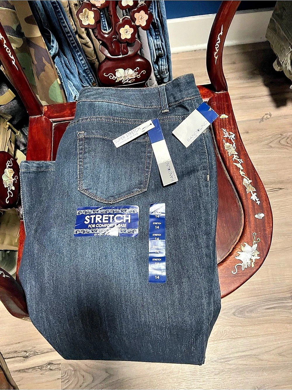 Bandolino Super Stretch Jeans: Samantha Line NWT